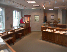 Interior of Laney's Diamonds & Jewelry